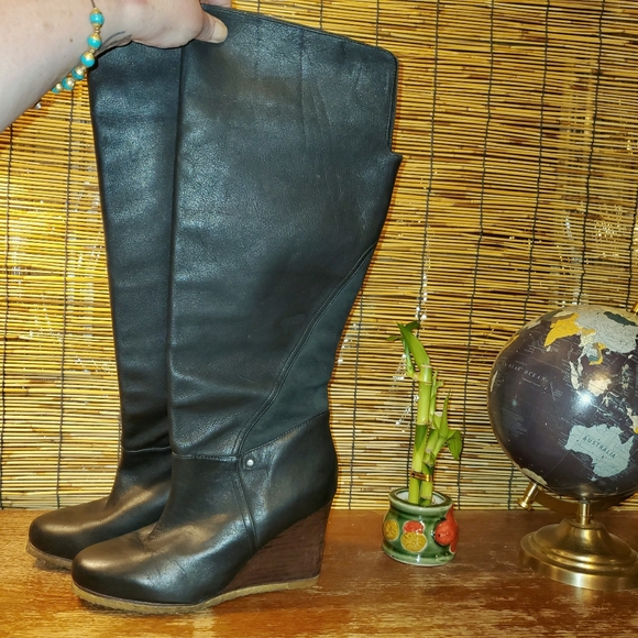 UGG | Shoes | Uggs Knee High Wedge 